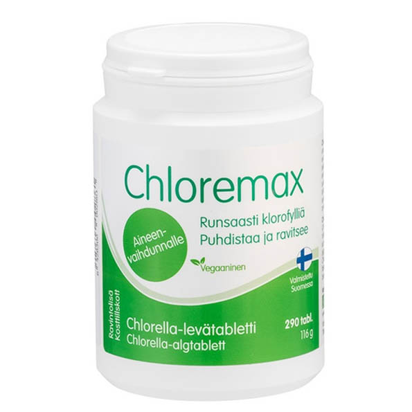 Chloremax painohallintaan 290tabl